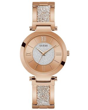 Guess Accessoires ,Roze ,Aurora Horloge - Metallic