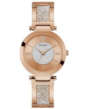 Guess Accessoires ,Roze ,Aurora Horloge - Metallic