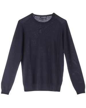 KARL LAGERFELD Round-Neck Knitwear - Blue