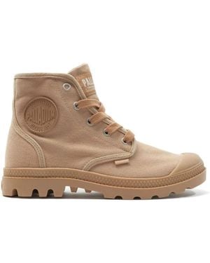 Palladium Lace-Up Boots - Marrón