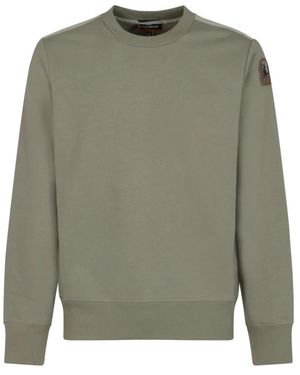 Parajumpers Hoodies & Sweatvesten ,Groen ,Katoen K2 Sweatshirt - Grijs