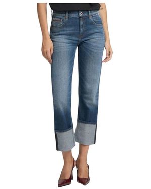 Replay Cropped Jeans - Blue