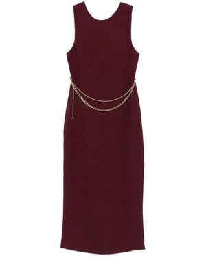 Twinset Midi Dresses - Purple
