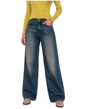 Kocca High-Rise Wide Jeans - Blau