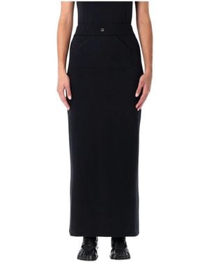 Coperni Rokken ,Zwart ,Katoen Sportieve Urban Jogging Rok
