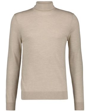 Profuomo Rollkragenpullover - Natur