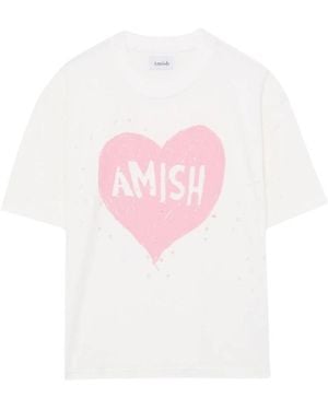 AMISH T-Shirts - Pink