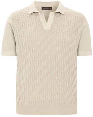 Oscar Jacobson Polo Shirts - Natural