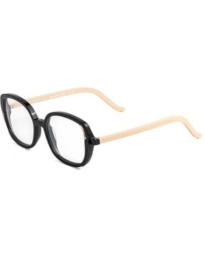 Face A Face Glasses - Metallic