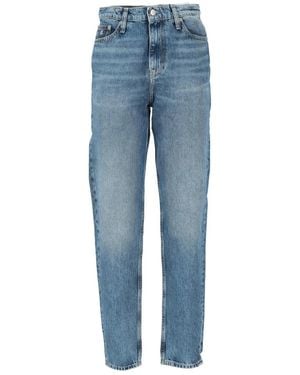 Calvin Klein Straight Jeans - Azul