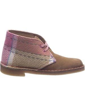 Clarks Lace-Up Boots - Brown