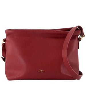 A.P.C. Cross Body Bags - Rosso