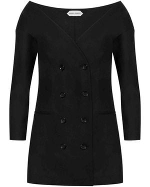 Alberta Ferretti Blazers - Black