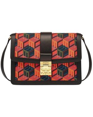 MCM Cross Body Bags - Red
