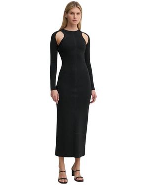 Nanushka Maxi Jurk - Zwart