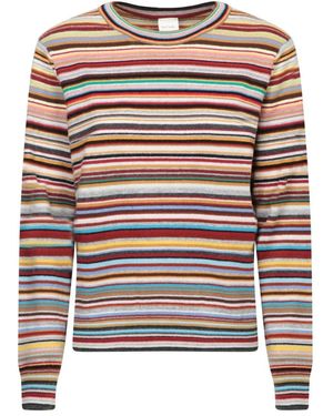 Paul Smith Gestreept Gebreide Kleding Voor Vrouwen Aw24 - Meerkleurig