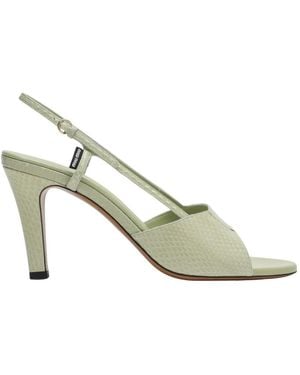 Miu Miu High Heel Sandals - Metallic