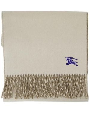 Burberry Winter Scarves - Natural