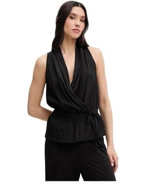 Liu Jo Sleeveless Tops - Negro