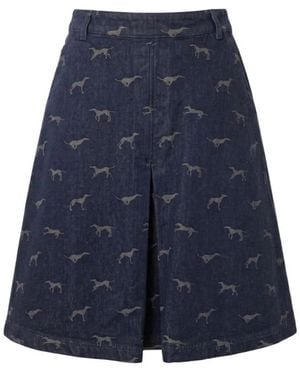 Trussardi Denim Skirts - Azul