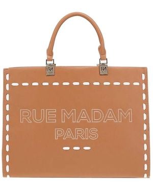 Rue Madam Shopping Bags - Brown