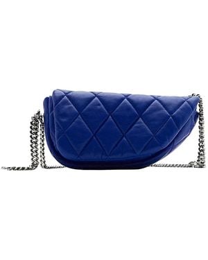 Burberry Shoulder Bags - Blu