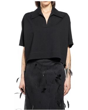 Jil Sander Polo Shirts - Black