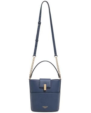 Twinset Bucket Bags - Blu