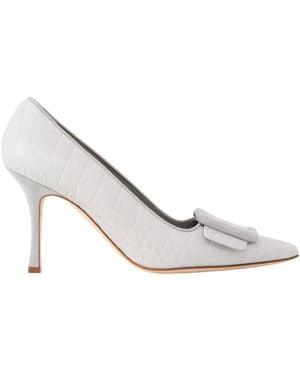 Manolo Blahnik Court Shoes - White