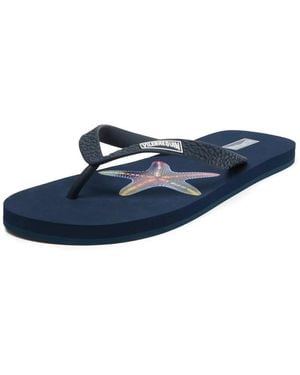 Vilebrequin Flip Flops - Blu