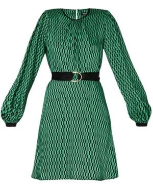 Liu Jo Short Dresses - Green