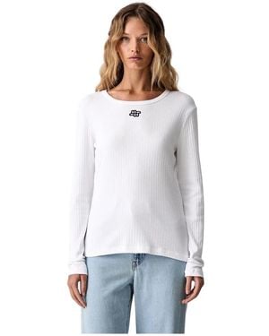 Munthe Long Sleeve Tops - Bianco