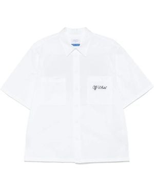 Off-White c/o Virgil Abloh Short Sleeve Shirts - Blanco