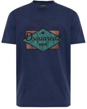 DSquared² T-Shirts - Blue