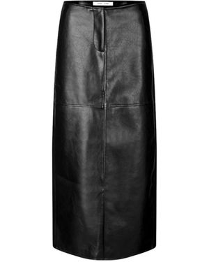 Samsøe & Samsøe Midi Skirts - Negro
