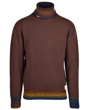 Bob Dolcevita Rollkragenpullover - Braun