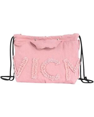 Vic Matié Denim Handtasche Modell Penny - Pink
