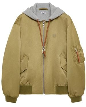 Loewe Technische Bomberjacke - Grün