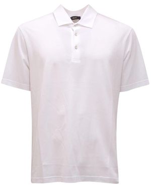 Herno Polo Shirts - Purple