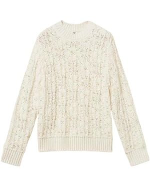 Twinset Round-Neck Knitwear - Blanco