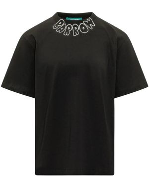 Barrow Tops ,Zwart ,Katoen T-Shirt