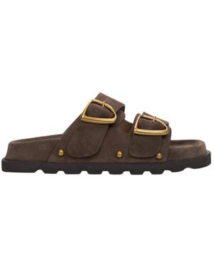 ESTRO Sliders - Brown