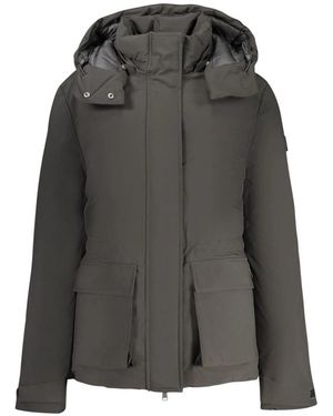 North Sails Jassen ,Zwart ,Polyester Nancy 2-Layer Parka - Grijs