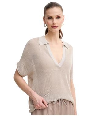 MARC AUREL V-Neck Knitwear - Marron