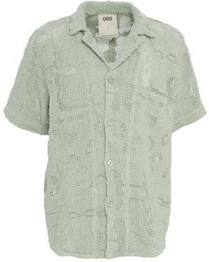 Oas Short Sleeve Shirts - Verde