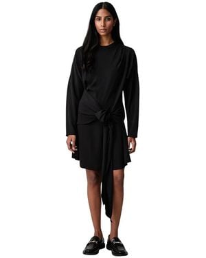 Ganni Short Dresses - Nero