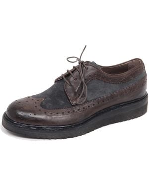 Corvari Laced Shoes - Zwart