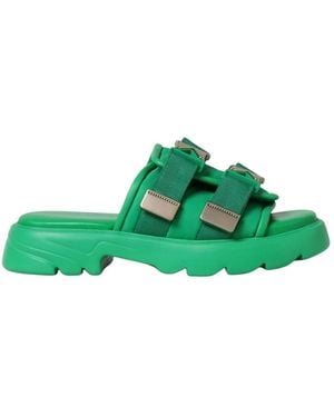 Bottega Veneta Sliders - Verde