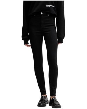 KARL LAGERFELD Skinny Jeans - Negro