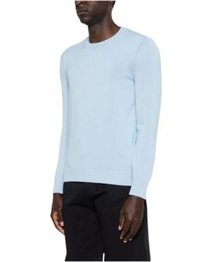 Gran Sasso Round-Neck Knitwear - Blue